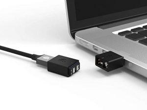 Image of a USB magnetic breakaway adapter