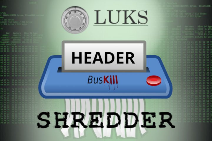 LUKS Header Shredder