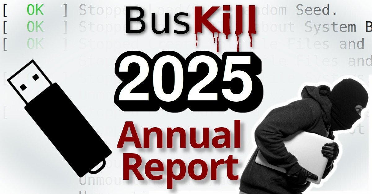 BusKill Annual Report