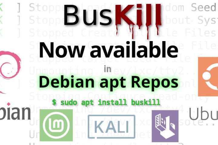 BusKill Now available in Debian apt Repos