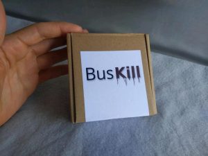 Photo of the BusKill Product Box
